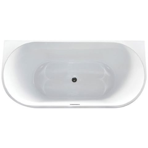 Wellis Calabria Black szabadon álló kád fekete külsővel (170x80x58)