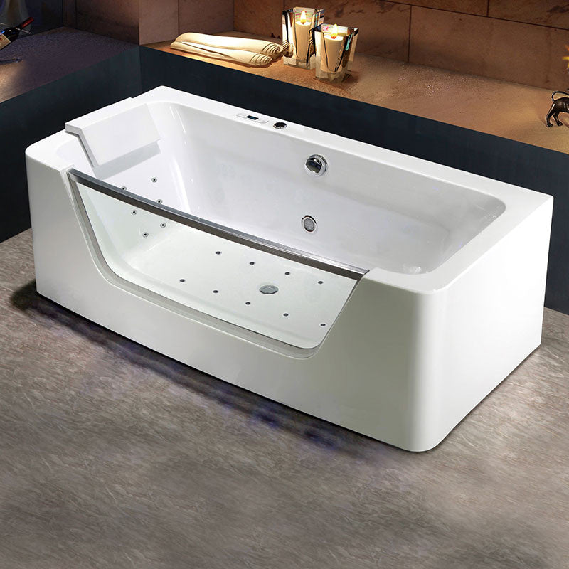 Wellis Rhone E-Drive™, hidromasszázs kád, csaptelep nélkül (170x85x58)