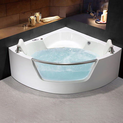 Wellis Tivoli E-Drive™, hidromasszázs kád, csaptelep nélkül (150x150x58)