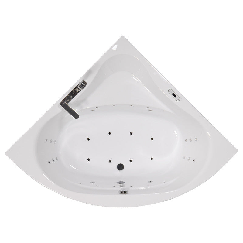 Wellis Bled Hydro™ 150, hidromasszázs kád, Flipper (150x150x64)