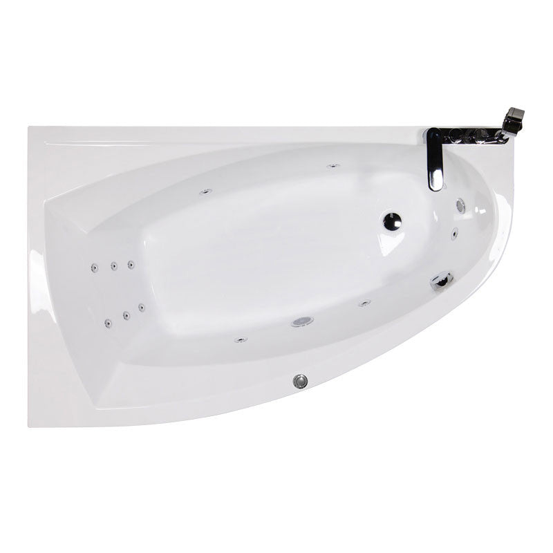 Wellis Matana Hydro™ 160, hidromasszázs kád, csaptelep nélkül, BALOS (160x100x60)