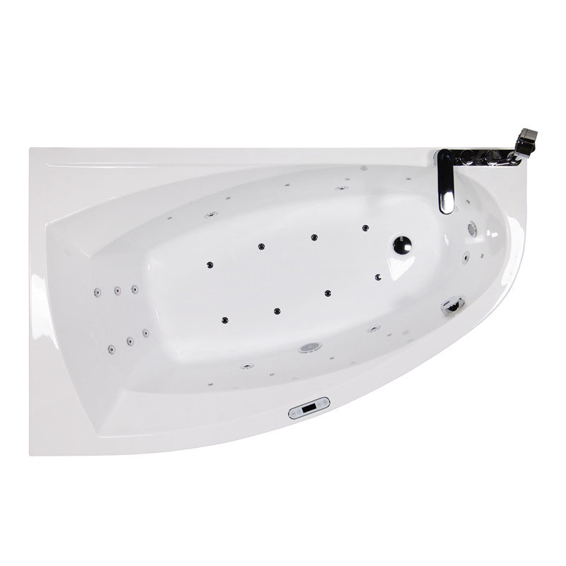 Wellis Matana E-Drive™ 160, hidromasszázs kád, csaptelep nélkül, BALOS (160x100x60)