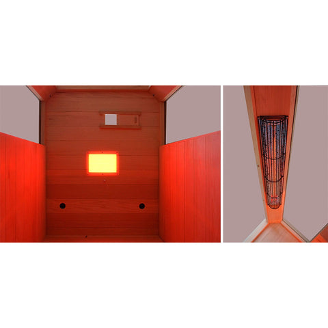 Wellis Helios Hemlock infraszauna V2 (82,8x100,7x194) (WS00225)