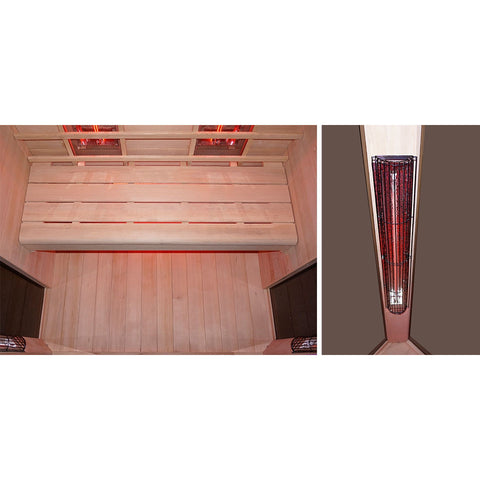 Wellis Solaris Hemlock infraszauna V2 (131,4x99,3x194) (WS00226)
