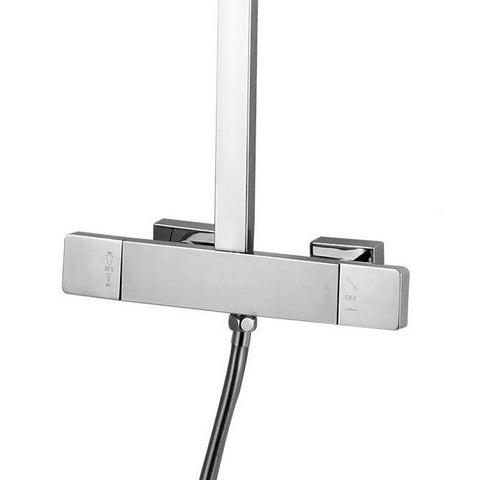 Wellis Cascade termosztátos zuhanyoszlop (31,1x50,5x90,5-135)