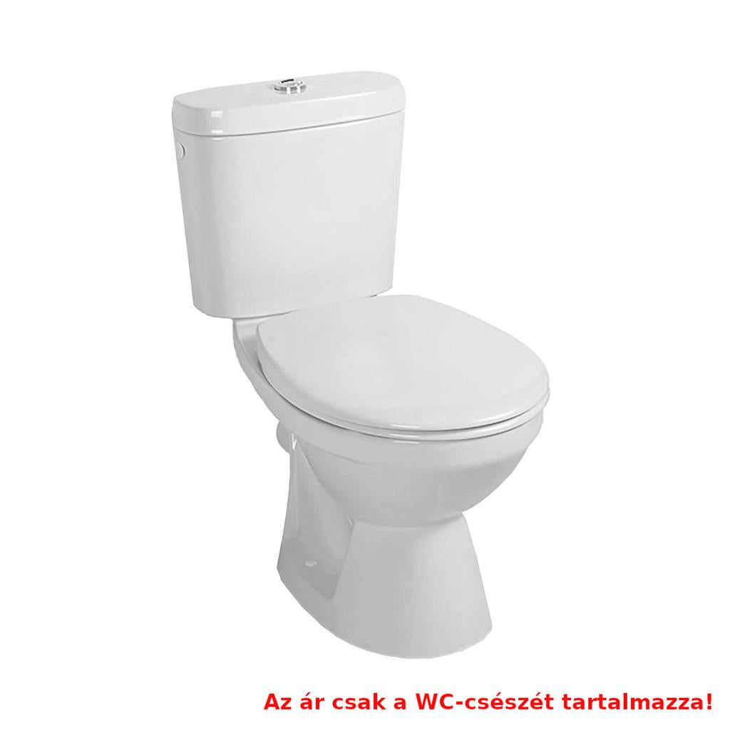 Alföldi Saval 2.0 monoblokk WC csésze hátsó kifolyású mélyöblítésű, fehér