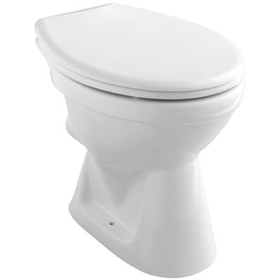 Alföldi Bázis WC csésze hátsó kifolyású, mélyöblítésű + CleanFlush
