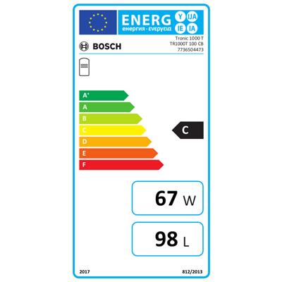 Bosch Tronic 1000T 100 CB indirekt elektromos vízmelegítő, jobbos csatlakozással 2000W