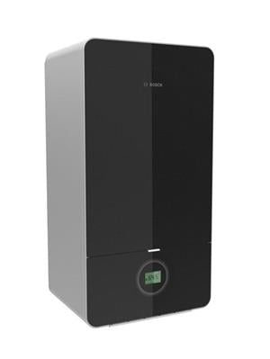 Bosch Condens 7000i W GC7000iW 24 PB 23 kondenzációs gázkazán, fűtő, fekete üveg burk. 25,1 Kw