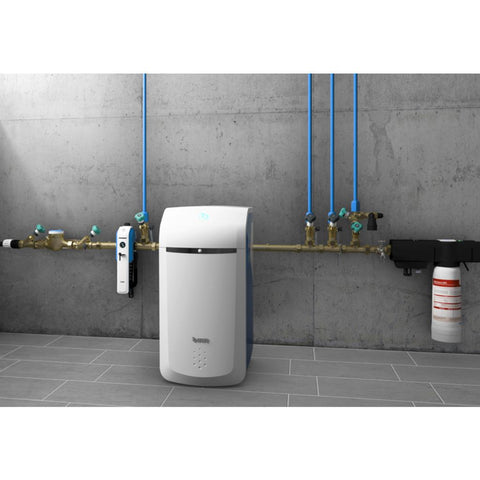 BWT Perla Home vízlágyító egyoszlopos, smart, vízszivárgás elleni védelem, 28 l/perc