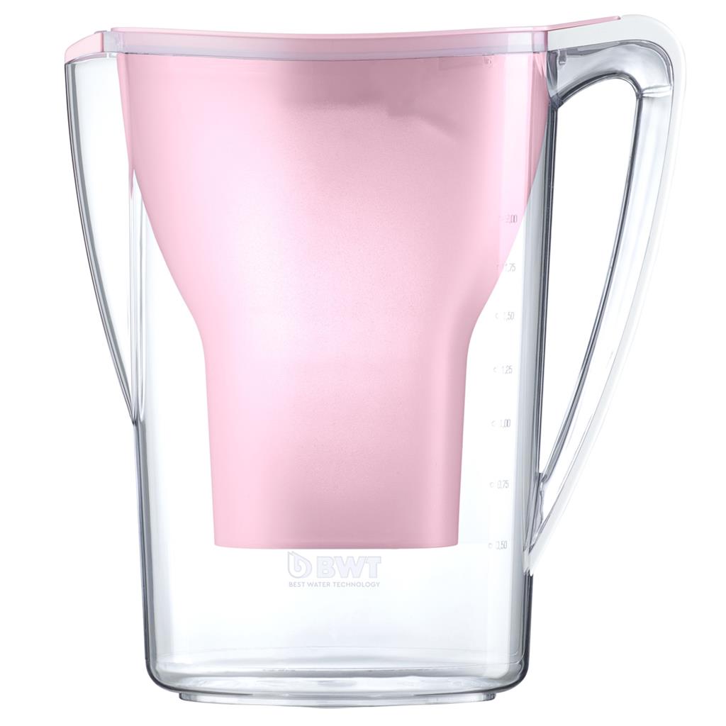 BWT Aqualizer Home 2,7 L kancsó manuális rosa + 1db MMW betét