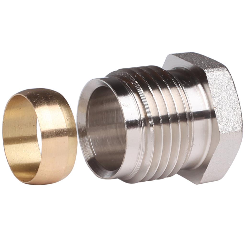 Danfoss csatlakozó réz 15 G1/2"