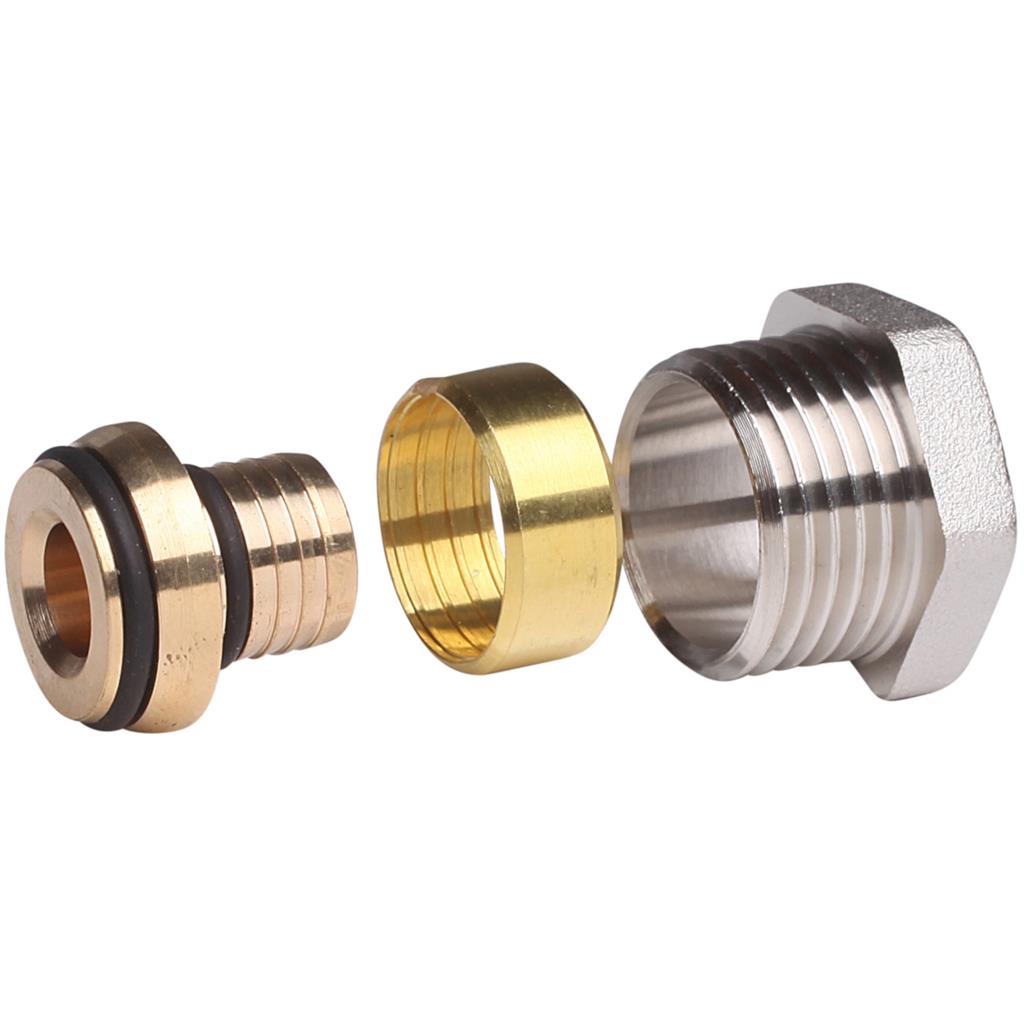 Danfoss csatlakozó alupex 16x2G1/2"