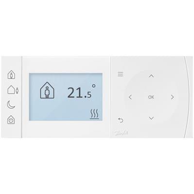 Danfoss TPOne-B szobatermosztát, vezetékes, programozható, háttérvilágítás