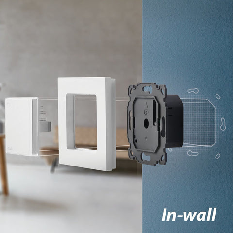 Danfoss Icon 24V szobatermosztát  érintőkijelző, vezetékes, 24V, süllyesztett kivitel