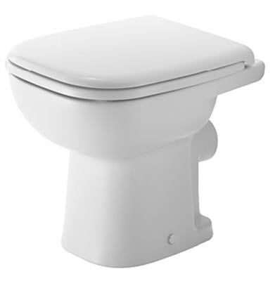 DURAVIT D-Code wc, álló, mélyöblítésű, hátsó kifolyású (DR21080900002)