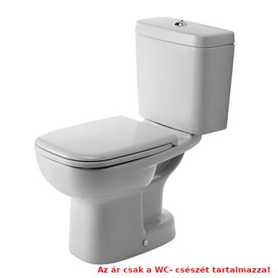 DURAVIT D-Code wc, MB. ,mélyöblítésű, alsó kifolyású (DR21110100002)