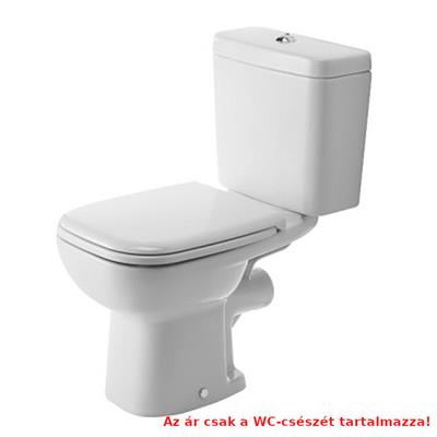 DURAVIT D-Code wc, MB., mélyöblítésű, hátsó kifolyású (DR21110900002)