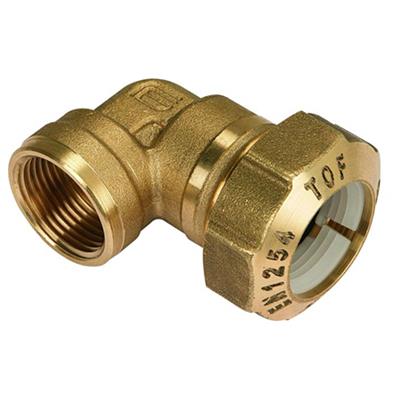 KPE Csatlakozó Réz Könyök BM 25-3/4"