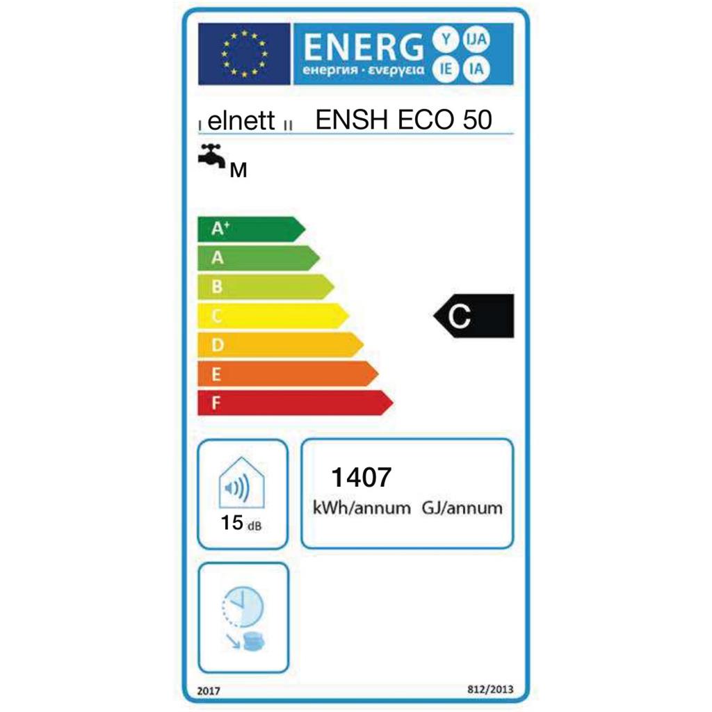 Elnett ECO 50 L elektromos vízmelegítő 1200 W (ENSH helyett)