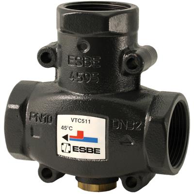 ESBE VTC511 60C 32-14 BM 1 1/4" töltőszelep szilárd tüzelés (51020800)