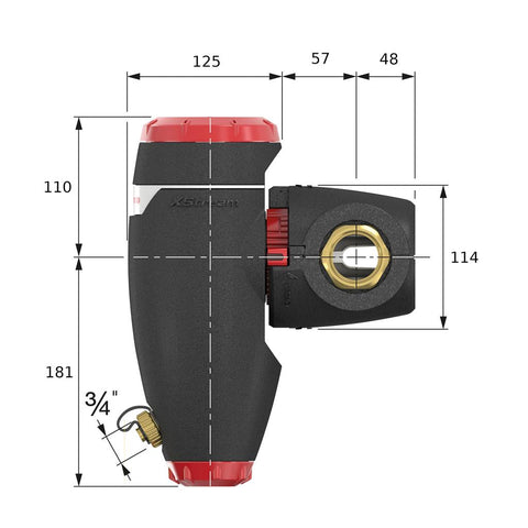 Flamco XStream Clean iszapleválasztó, mágneses, szigeteléssel 5/4"
