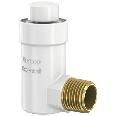 Flamco Flexvent H sarok légtelenítő aut. 1/2" fehér