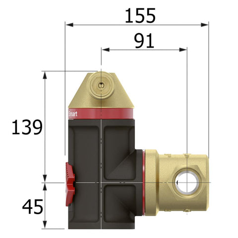Flamco Flamcovent Smart mágneses légleválasztó 1"