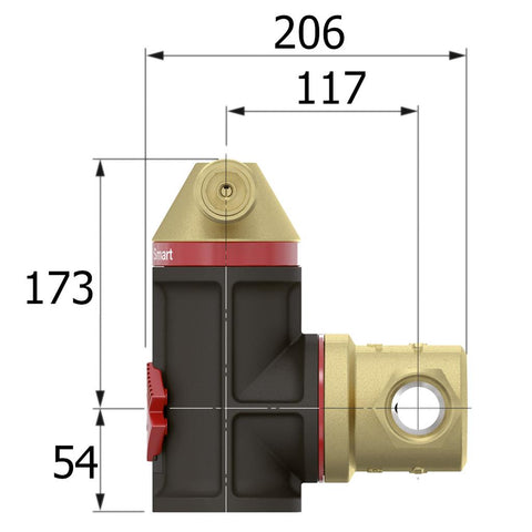 Flamco Flamcovent Smart mágneses légleválasztó 2"