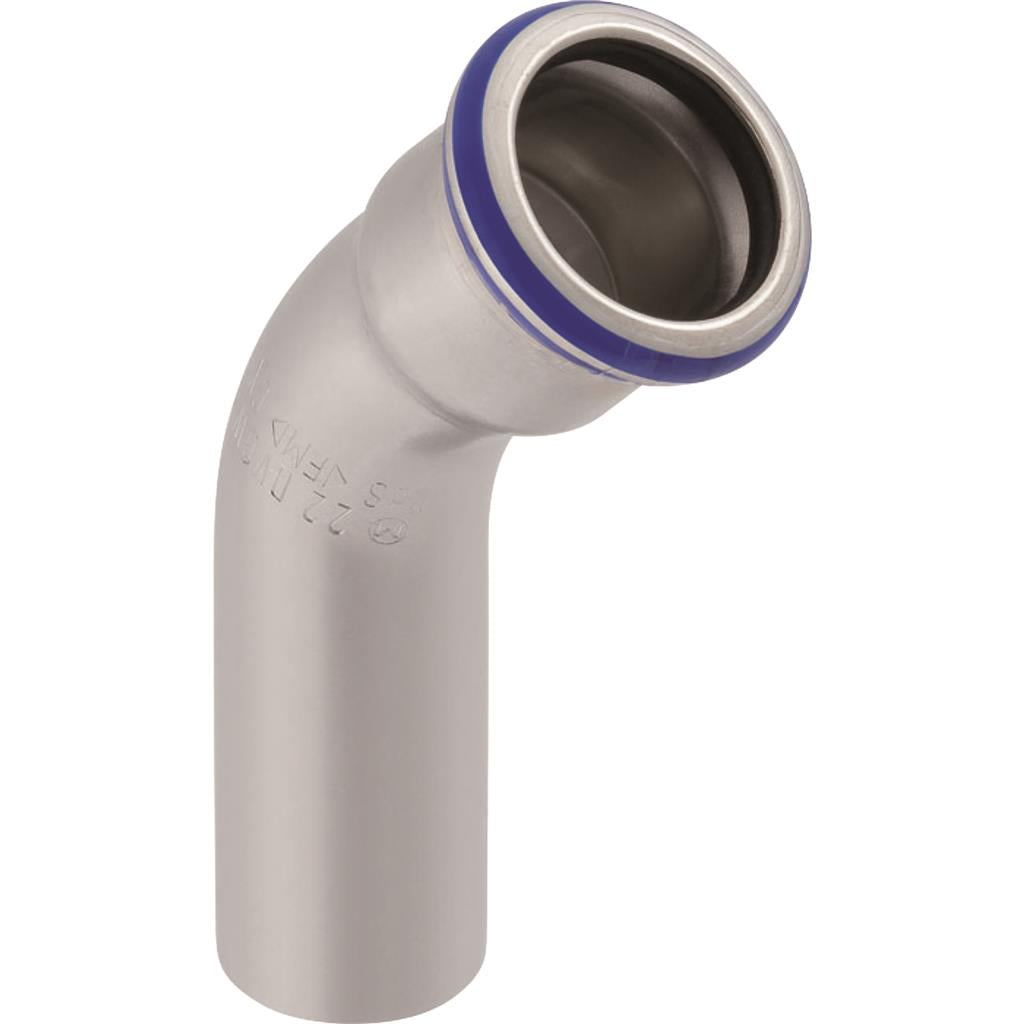 Mapress Inox 45°-os ív 54 KB