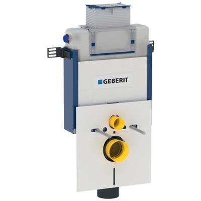 Geberit Kombifix Wc-tartály 82cm magas felül/előlműködt. Szerelő elemmel, Omega nyomólaphoz
