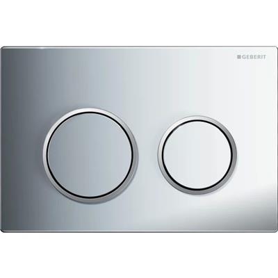 Geberit Omega20 nyomólap matt króm/fényes króm/matt króm