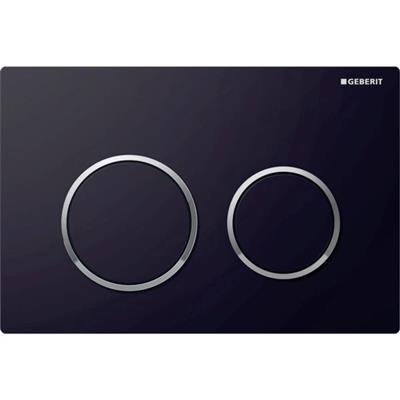 Geberit Wc T Nyomólap Kappa21 fekete/fényes króm/fekete