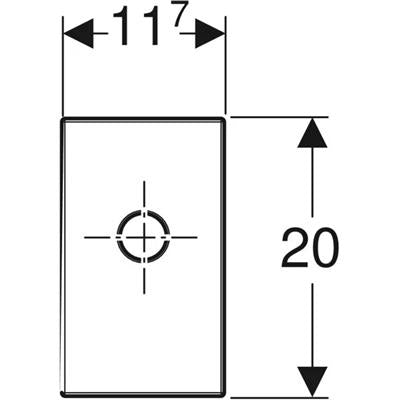 Geberit Mosdószifon bekötőcső DN 40 RM