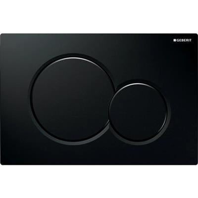 Geberit Sigma01 nyomólap fekete 2 mennyiséges