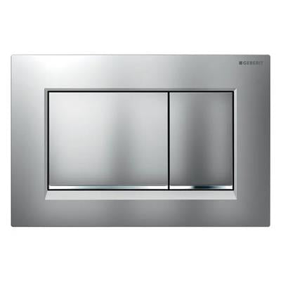 Geberit Sigma30 nyomólap matt króm/fényes króm/matt króm, kifutó típus, helyette 115.883.JQ.1