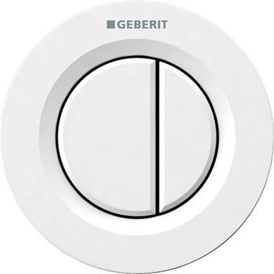 Geberit 01 típ. távm. falba rejtett 2 mennyiségesalpin fehér nyomólap