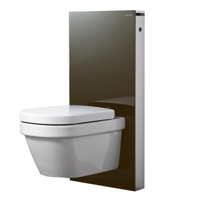 Geberit Monolith szerelőmodul fali WC-hez, fekete,114cm
