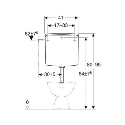 Geberit Wc Tartály AP 140 fehér