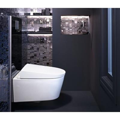 Geberit AquaClean Sela higiéniai berendezés fali WC-vel