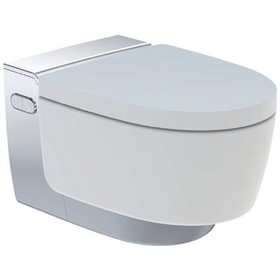 Geberit AquaClean Mera Comfort komplett higiéniai berendezés fali wc-vel magasfényű króm