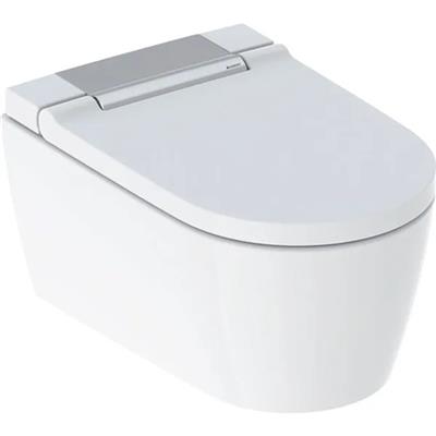 Geberit AquaClean Sela komplett higiéniai berendezés, fali WC, fényes króm