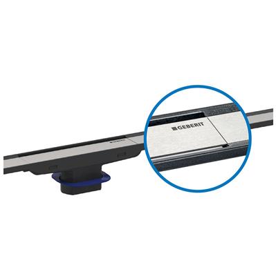 Geberit CleanLine 20 zuhanyfolyóka, fekete/rozsdam. 30-90cm