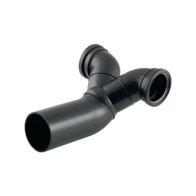 Geberit PE fali WC kettősív DN110/90 víz