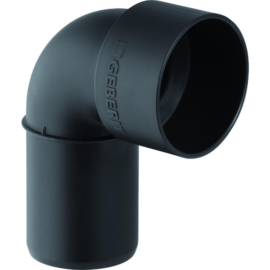 Geberit-Silent-PP 90°-os csatlakozókönyök d40mm  d1 46mm