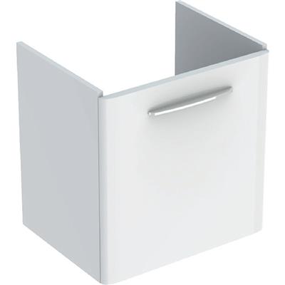 Geberit Selnova alsószekrény mosdóhoz, 1 ajtóval, 54.4x55.7x44.6cm, magasfényű fehér (500.180.01.1)