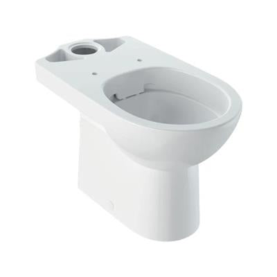 Geberit Selnova álló monoblokkos WC, mélyöblítésű, hátsó kifolyású, részben zárt forma, Rimfree