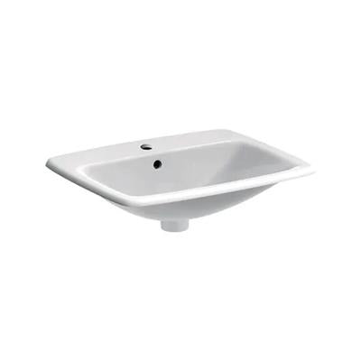Geberit Selnova Square beépített mosdó 60x17,3x45