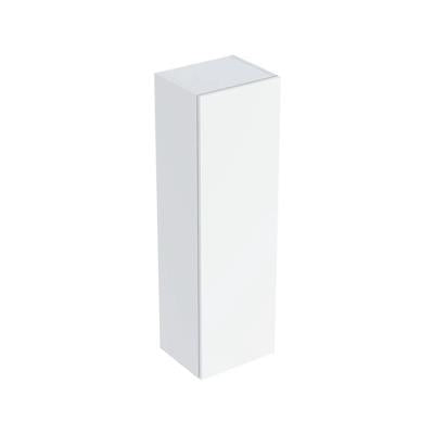 Geberit Smyle Square középmagas szekrény, egy ajtóval, 36x118x29.9cm, magasfényű lakkozott fehér
