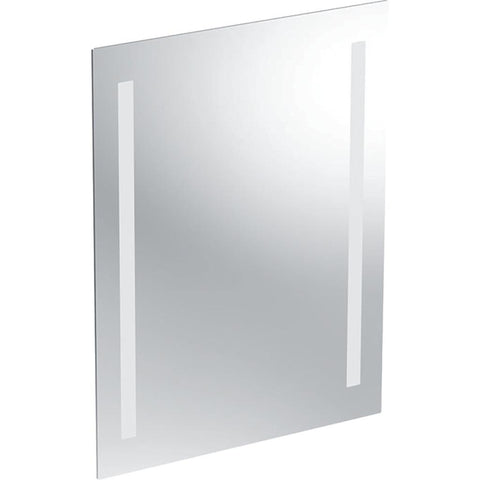 Geberit Option tükör világítással, világítás mindkét oldalon, 50x65x4.2cm, világítás, 3200 lumen